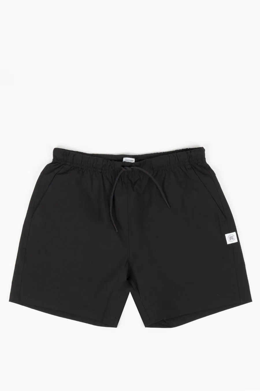 REIGNING CHAMP HIGH GAUGE KNIT SWIM SHORT BLACK