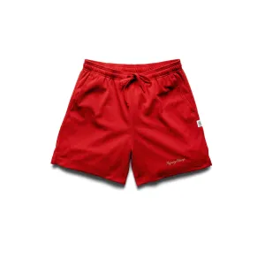 Reigning Champ Men Script Series Mesh Short Carmine RC-5411-CARM