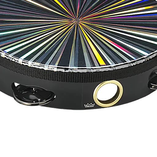 Remo TA-4108-48 8Inch Radiant Tambourine, Single Row Jingles