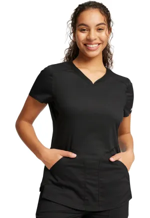 Revolution WW601 V-Neck Top Black