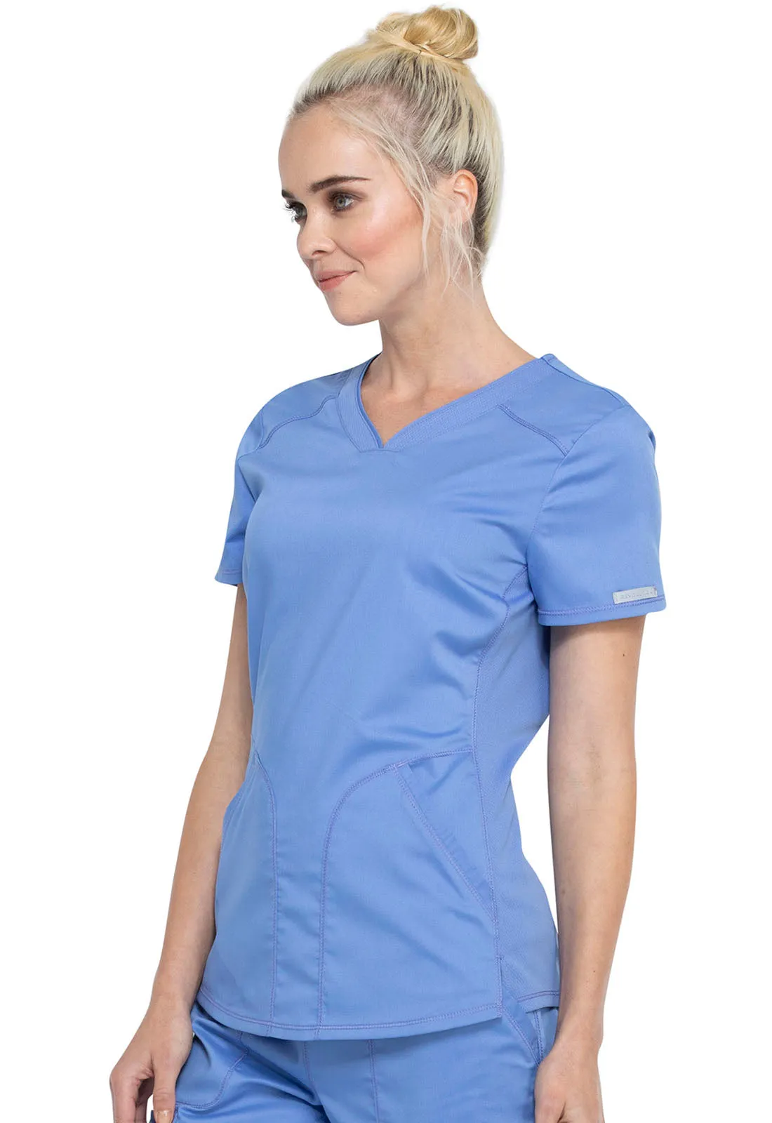 Revolution WW601 V-Neck Top Ciel