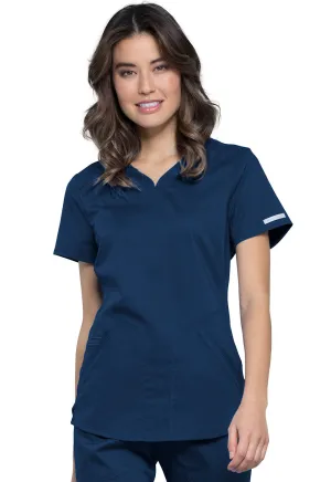 Revolution WW601 V-Neck Top Navy