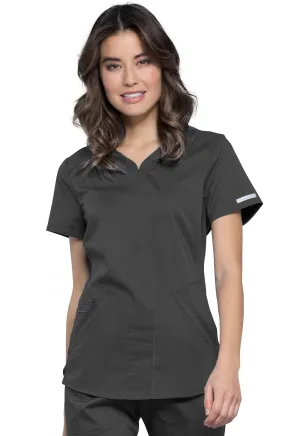 Revolution WW601 V-Neck Top Pewter