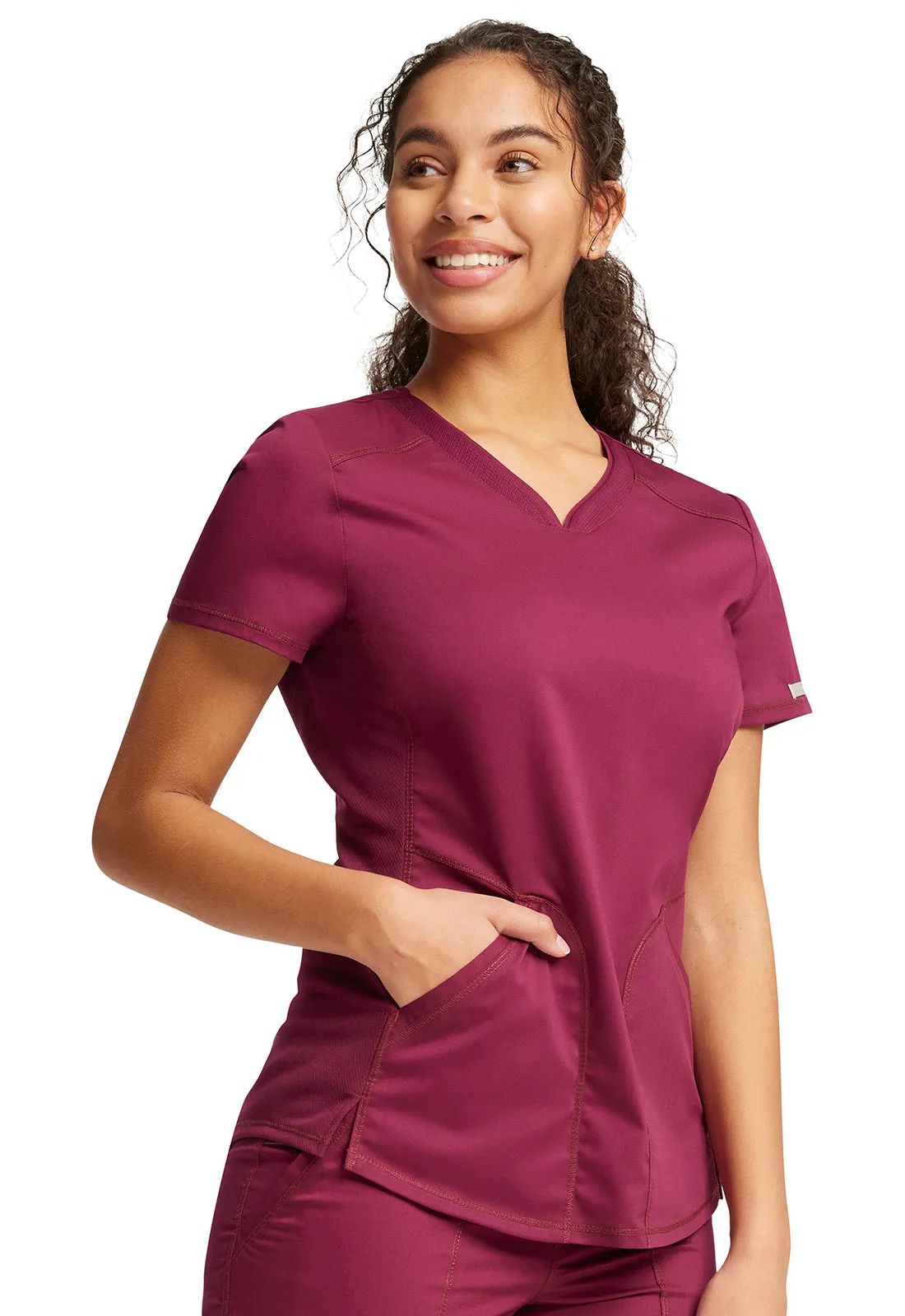 Revolution WW601 V-Neck Top Wine