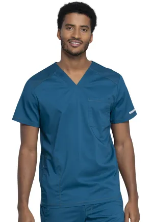 Revolution WW603 Men's V-Neck Top Caribbean Blue