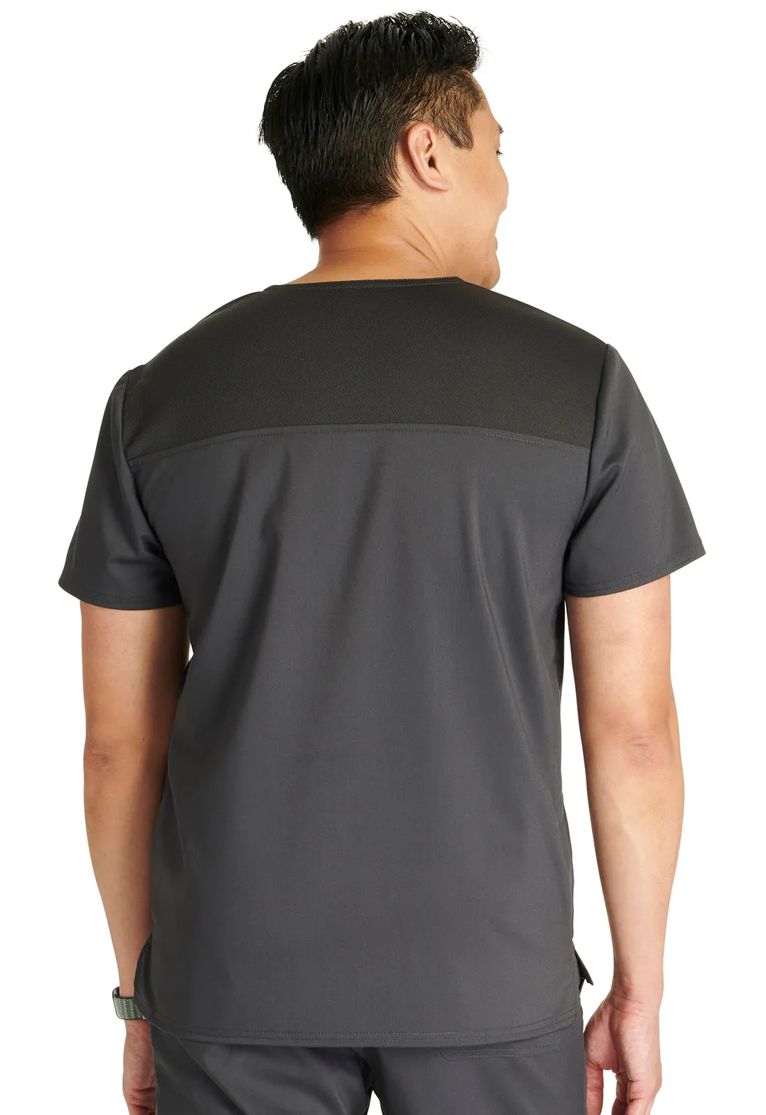 Revolution WW751 Men's V-Neck Top Pewter