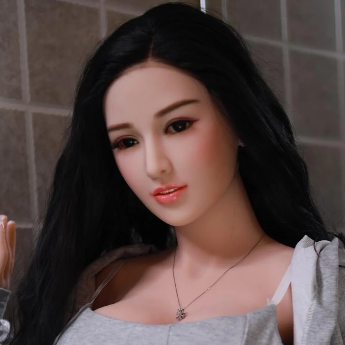 RF668 - Clearance item - Neodoll SugarBabe - Sex Doll Head - M16 Compatible - Silicone Colour