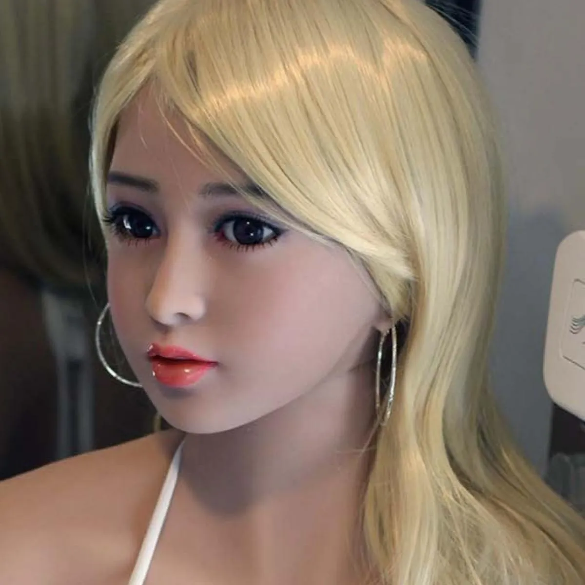 RF694 - Clearance item - Neodoll SugarBabe - Sex Doll Head - M16 Compatible - Black