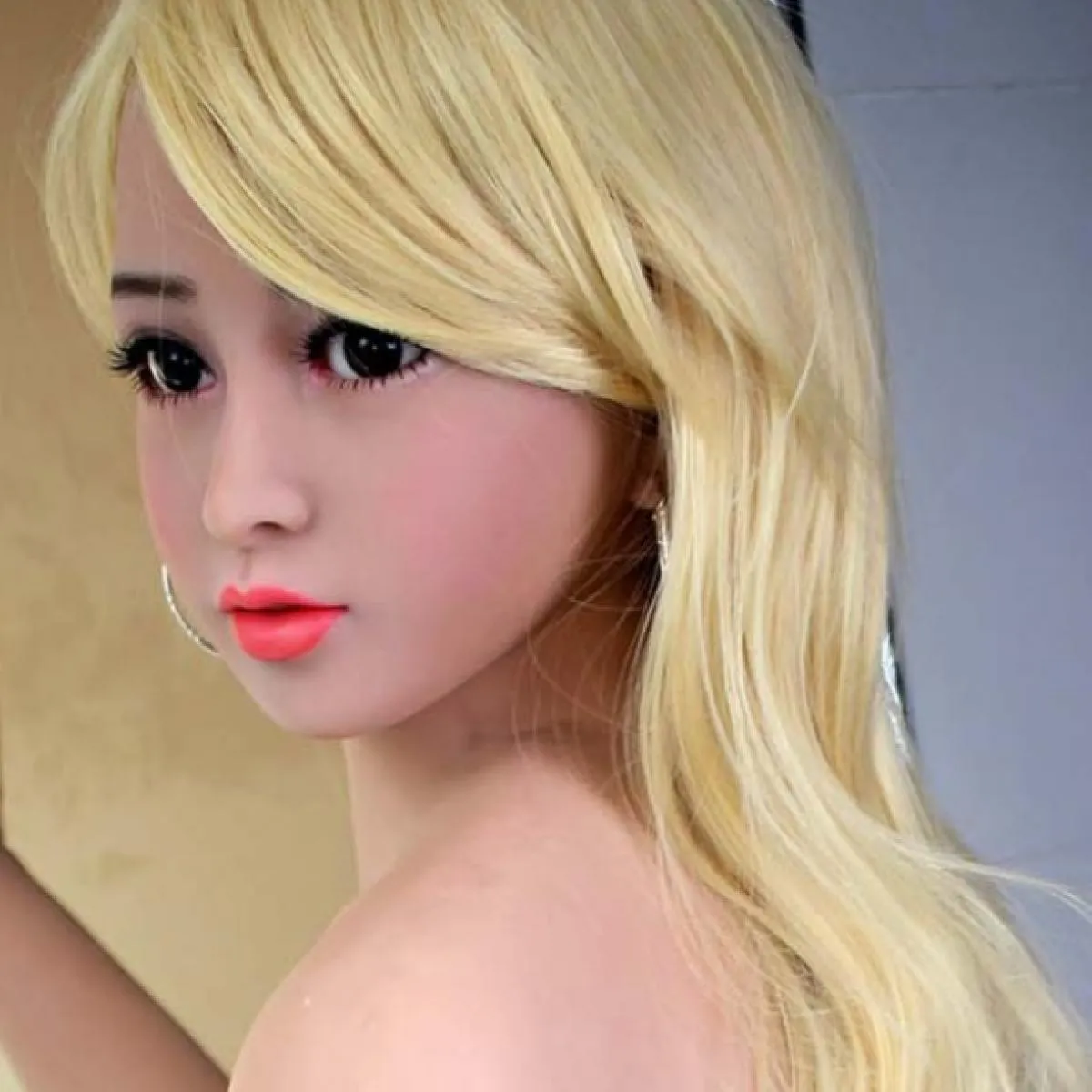 RF694 - Clearance item - Neodoll SugarBabe - Sex Doll Head - M16 Compatible - Black
