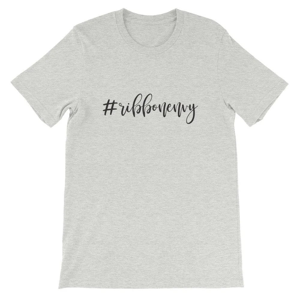 Ribbon Envy Shirt, Ribbon T-Shirt, Crafting Shirt, BeautifulMesh Tee, Short-Sleeve Unisex T-Shirt