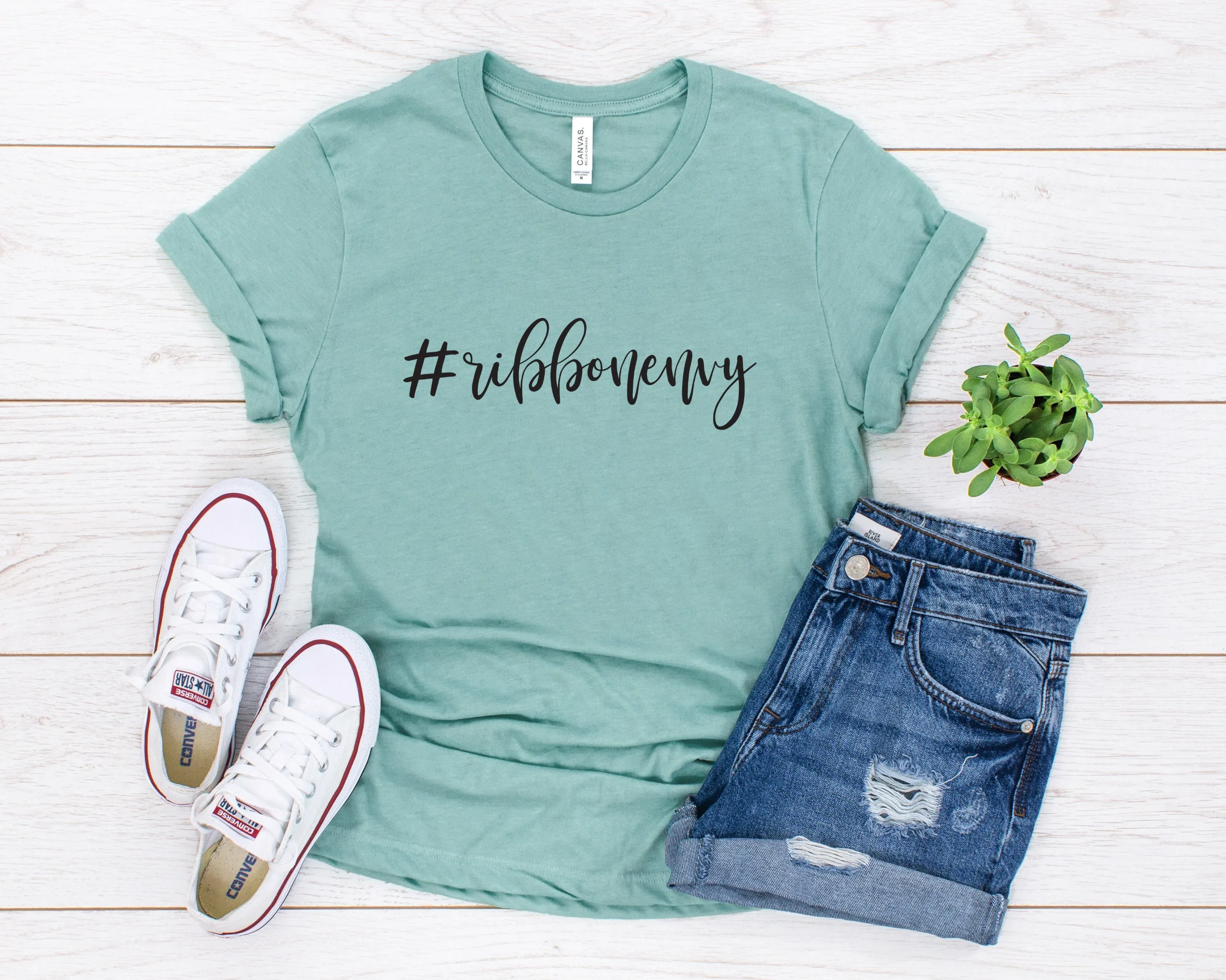 Ribbon Envy Shirt, Ribbon T-Shirt, Crafting Shirt, BeautifulMesh Tee, Short-Sleeve Unisex T-Shirt
