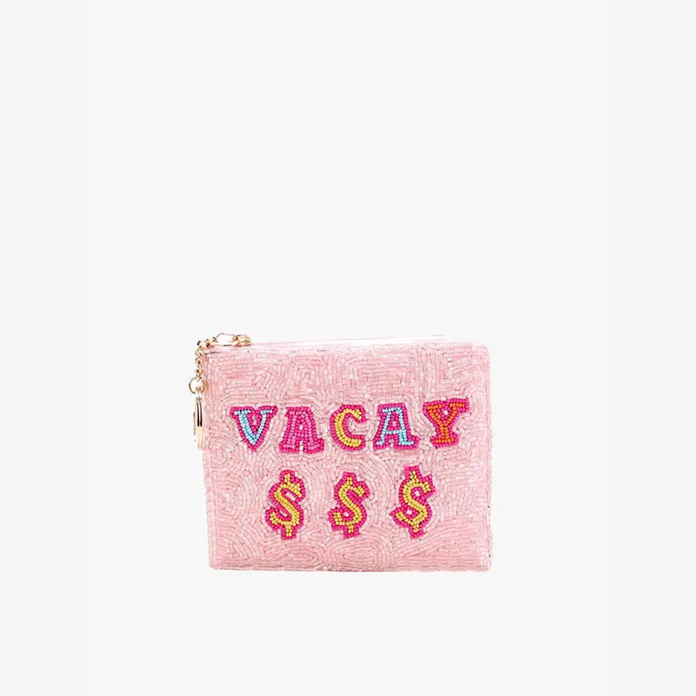 Ricki Beaded Coin Pouch