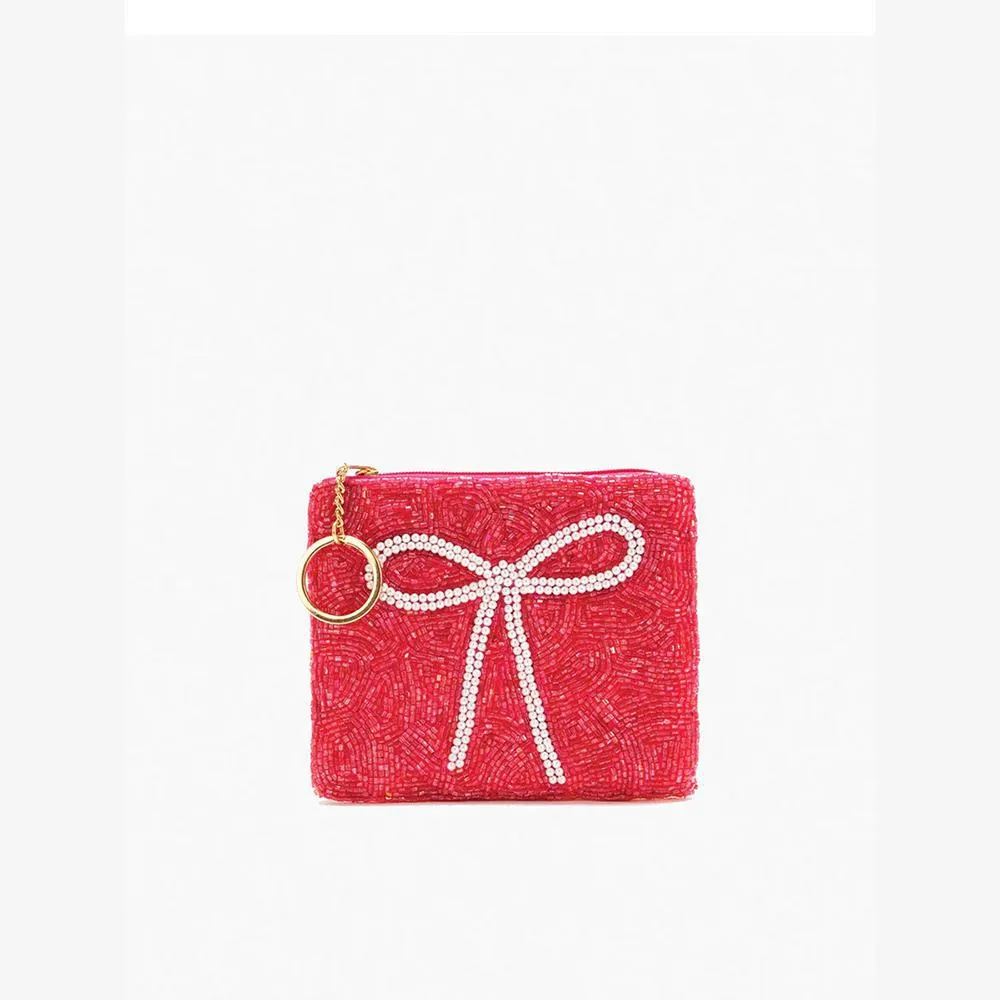 Ricki Beaded Coin Pouch