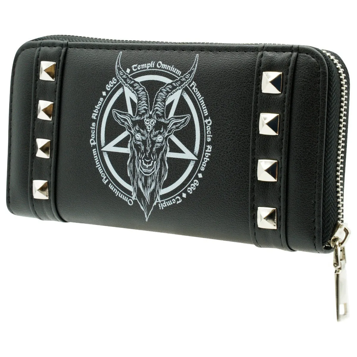 Ro Rox Omnium Baphomet 666 Goth Wallet