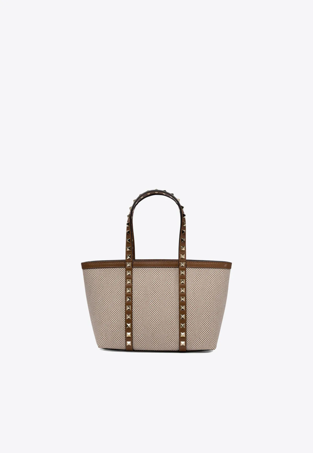 Rockstud Canvas Tote Bag