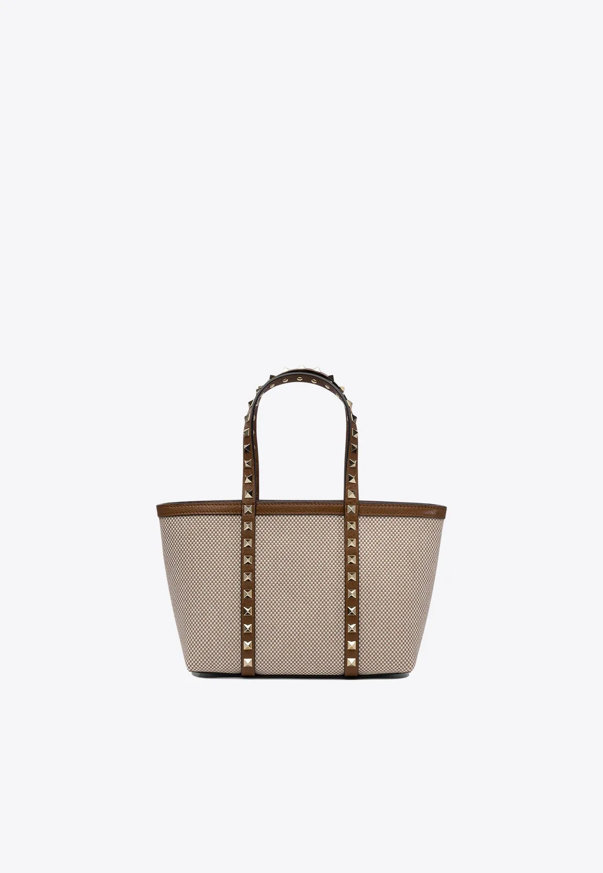 Rockstud Canvas Tote Bag