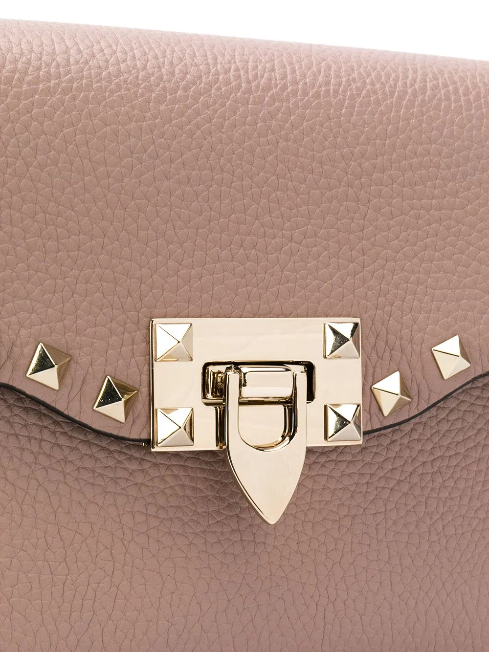 Rockstud small leather shoulder bag