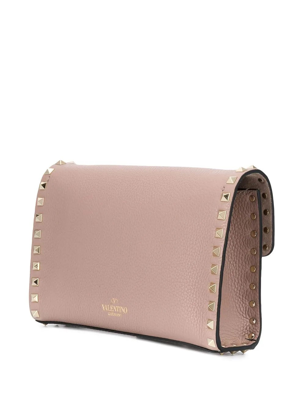 Rockstud small leather shoulder bag