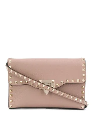 Rockstud small leather shoulder bag