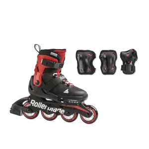 Rollerblade Microblade Combo - Black/Red