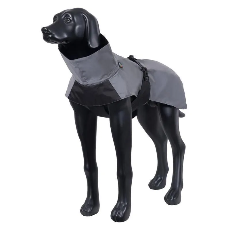 Rukka Pets Dog Shine Raincoat Reflect Grey