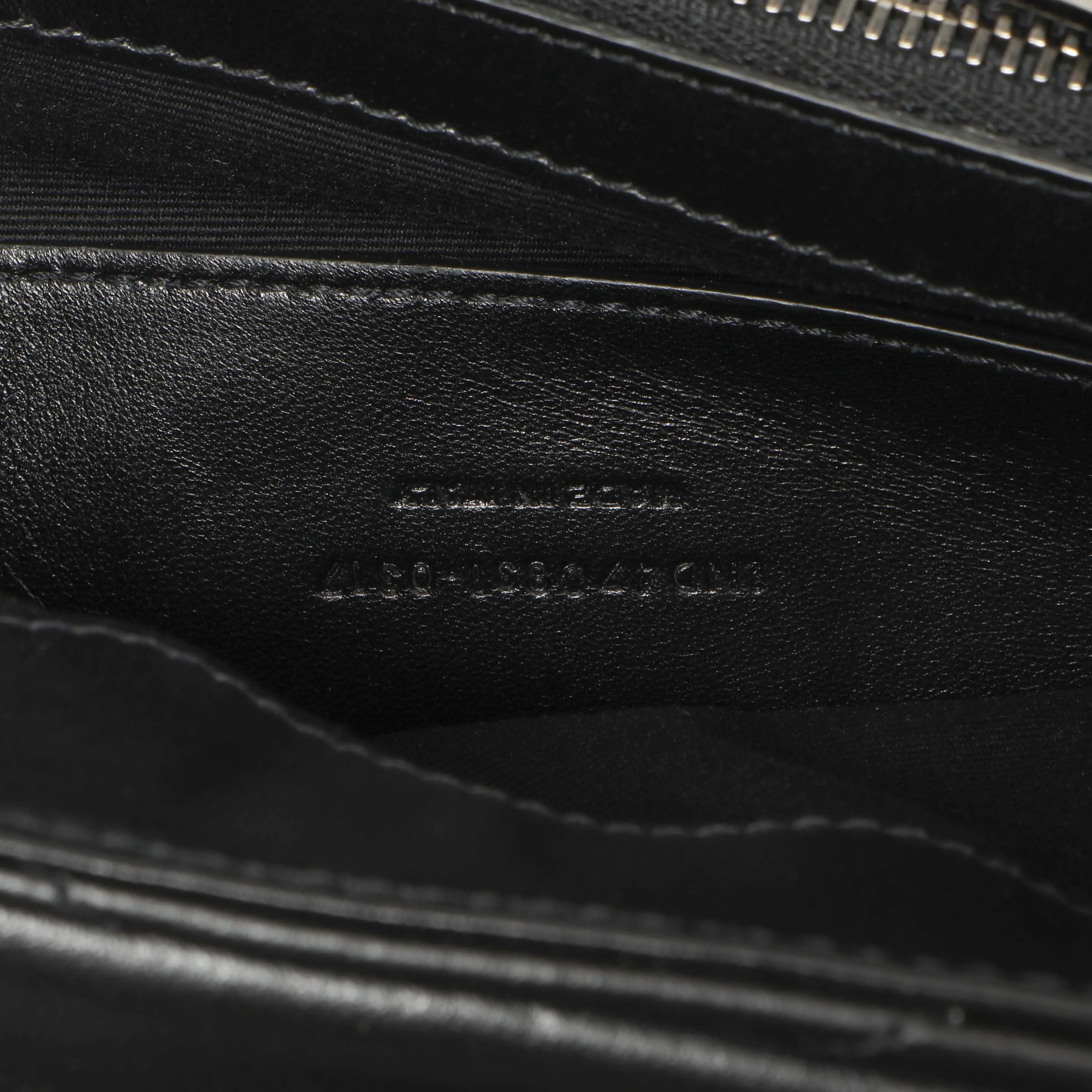 Saint Laurent Black Calfskin Y Quilted Monogram Small Charm Loulou Chain Satchel