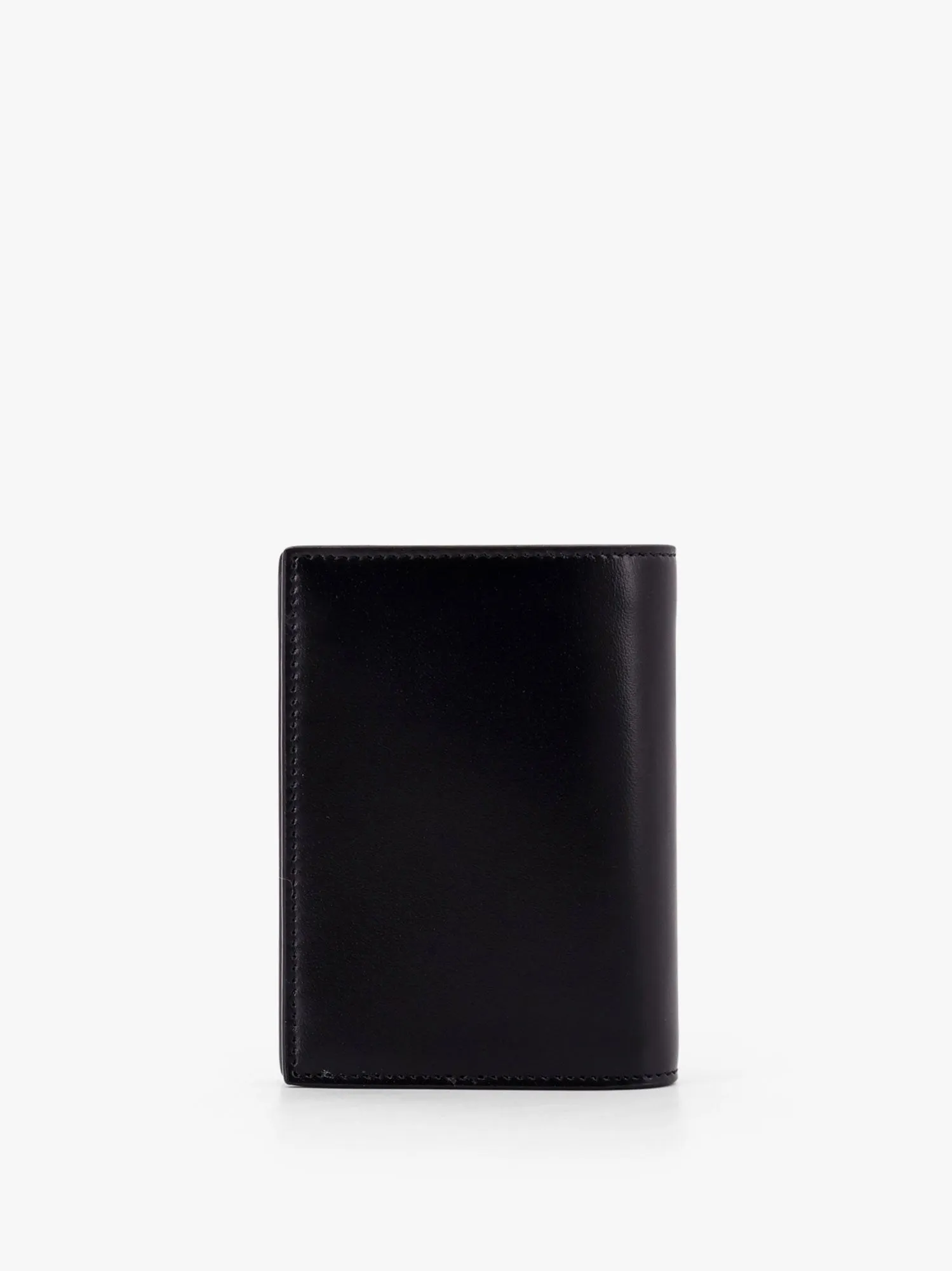 Saint Laurent Leather Wallet With Frontal Monogram