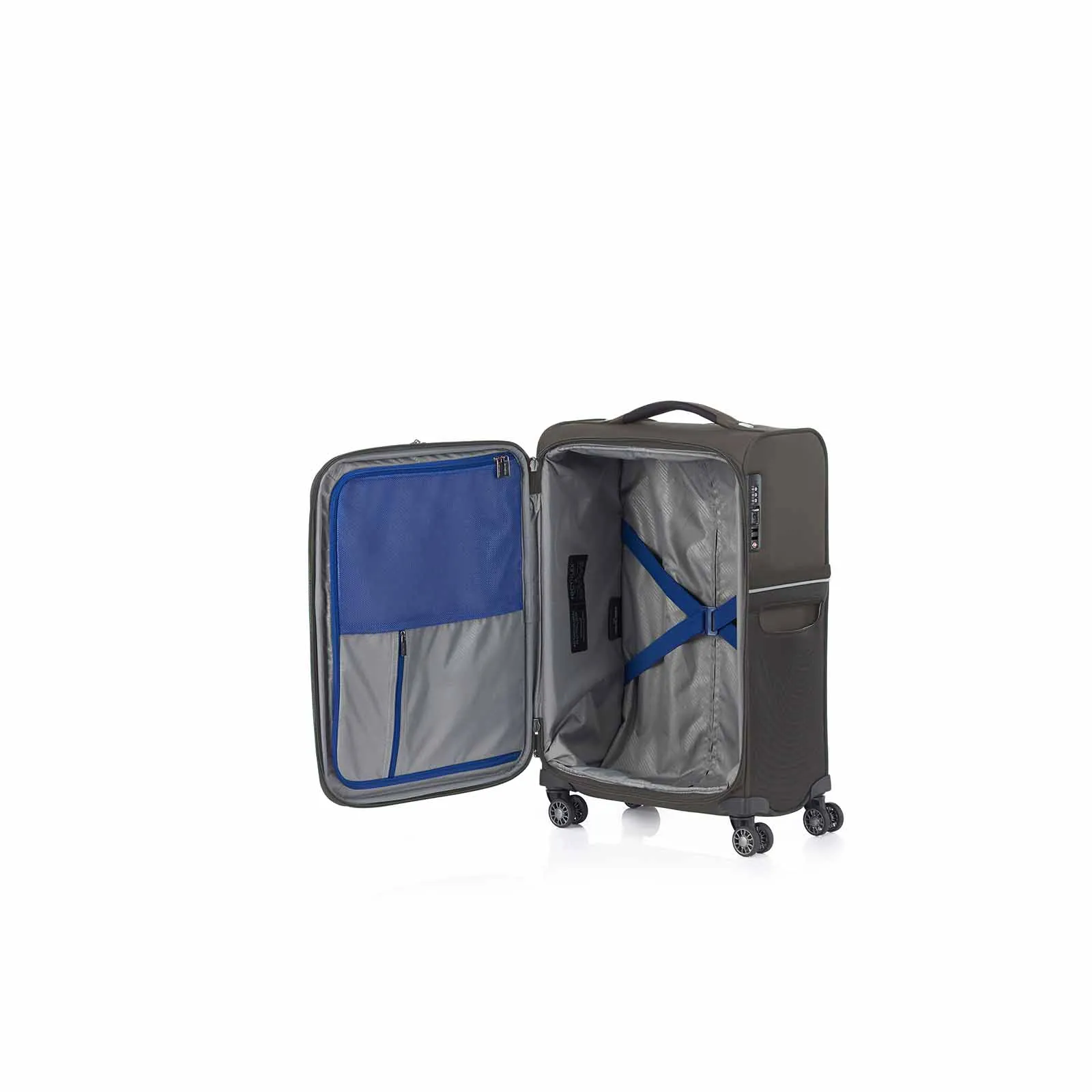 Samsonite 73H 55cm Suitcase Platinum Grey