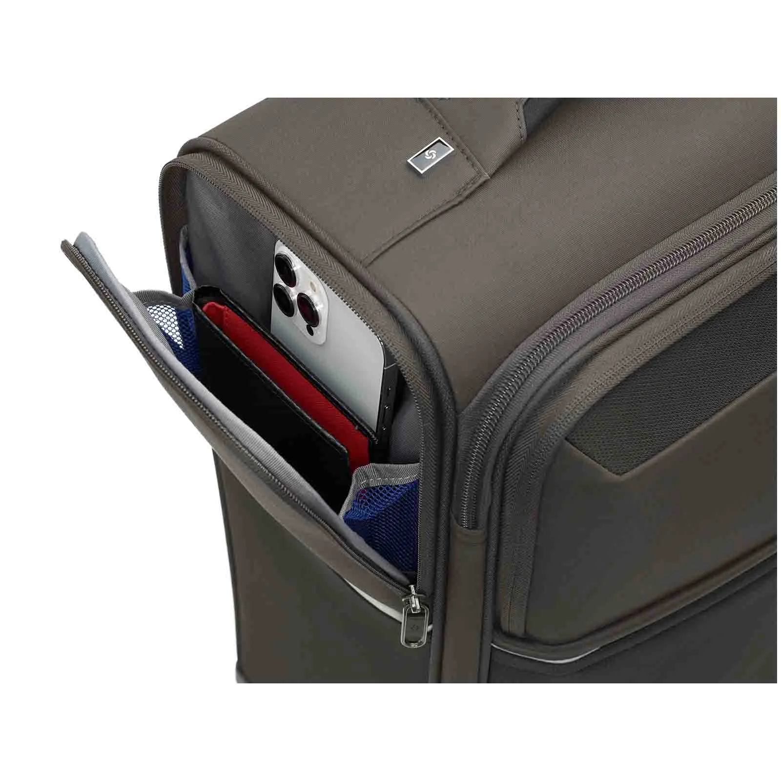 Samsonite 73H 55cm Suitcase Platinum Grey