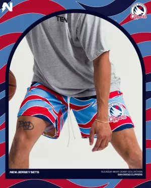 San Diego Clippers x NJS Mesh Shorts