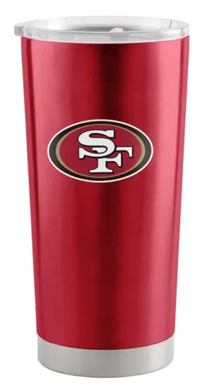 San Francisco 49ers Travel Tumbler 20oz Stainless Steel