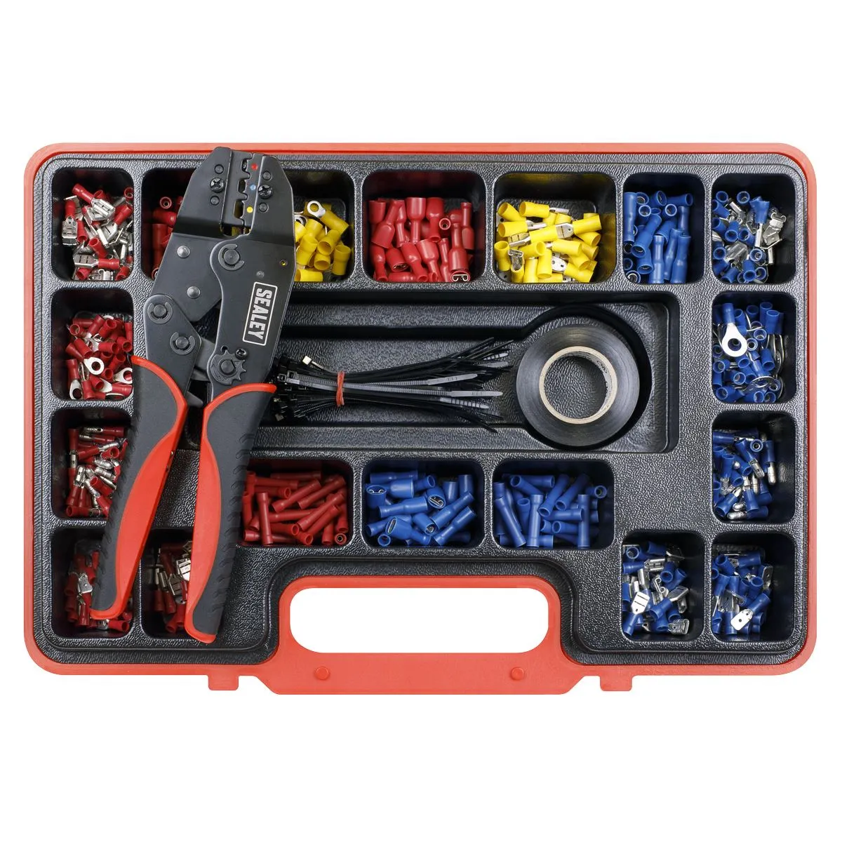 Sealey Ratchet Crimping Tool Kit 552pc