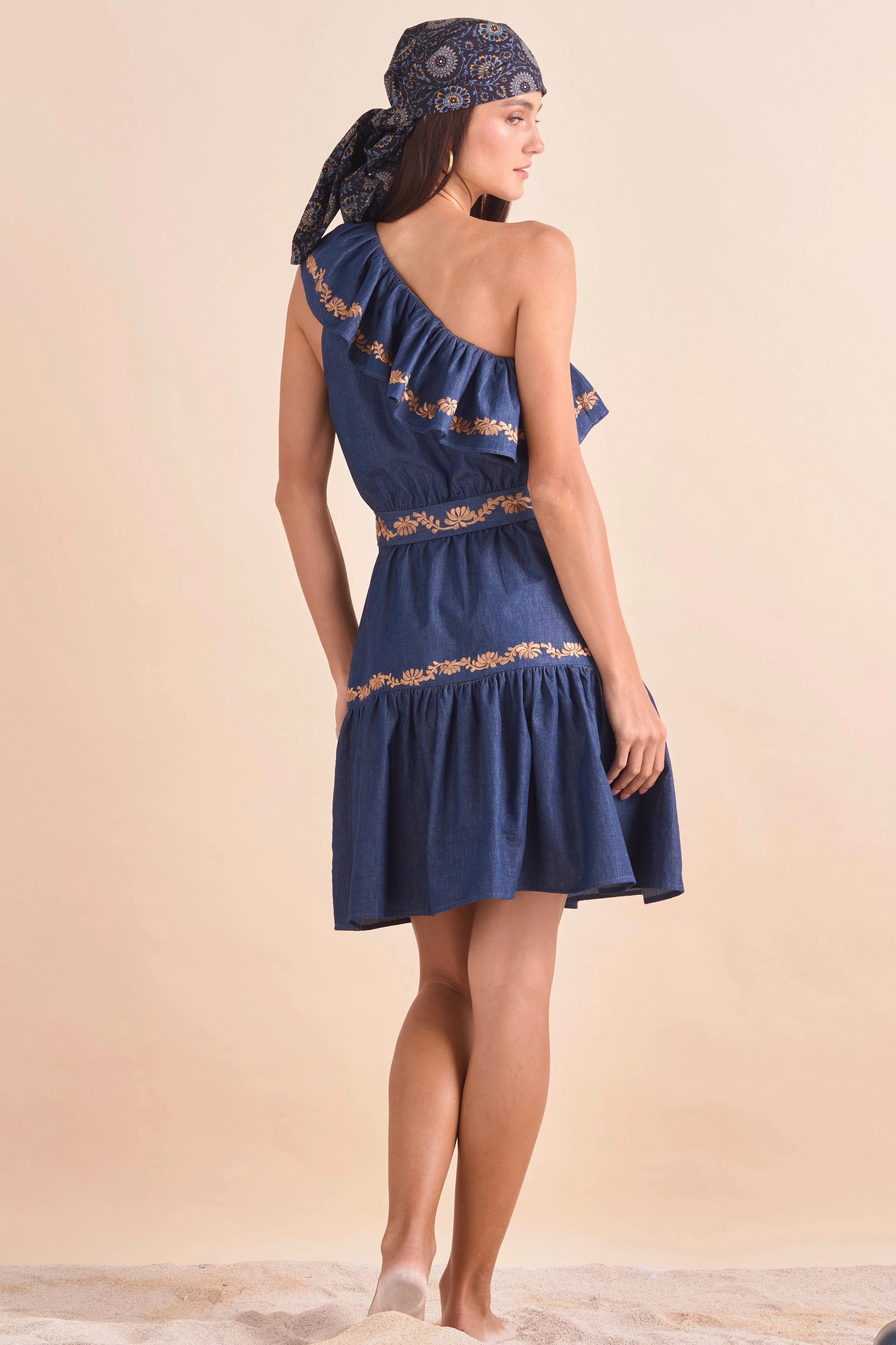 Sima Dress, Denim