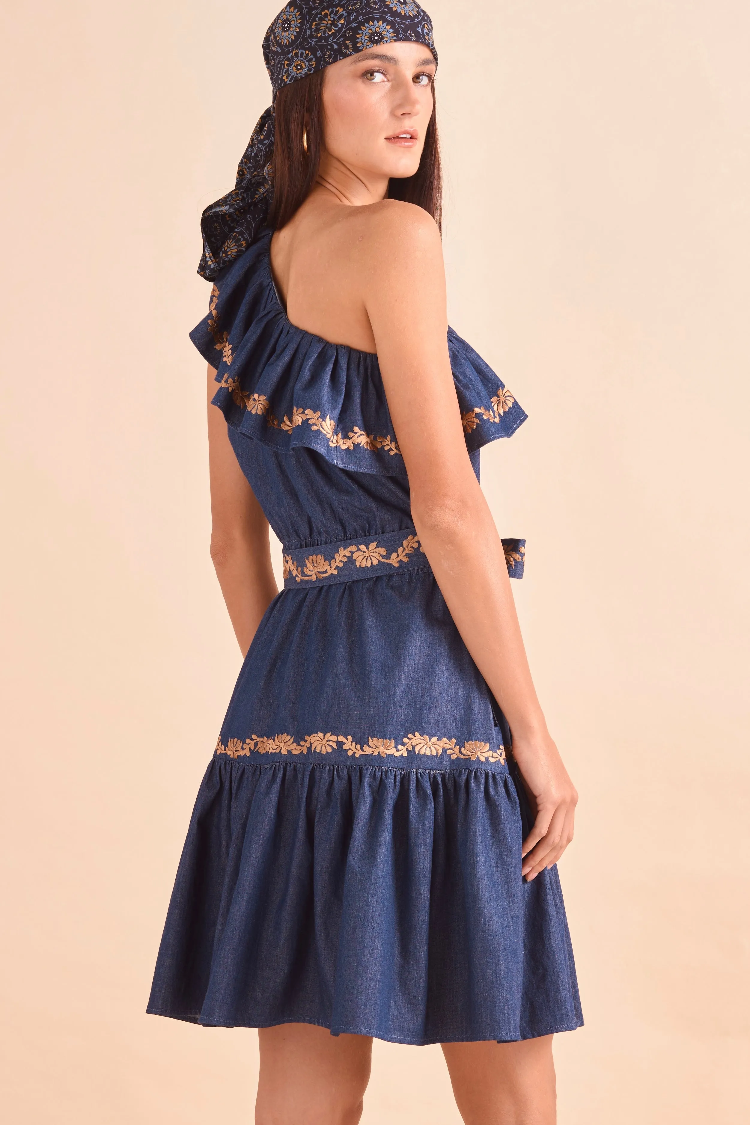 Sima Dress, Denim