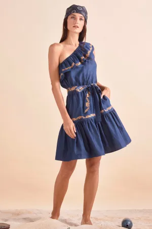 Sima Dress, Denim