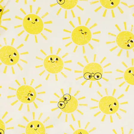 Smiley Sunshine Shortie Romper