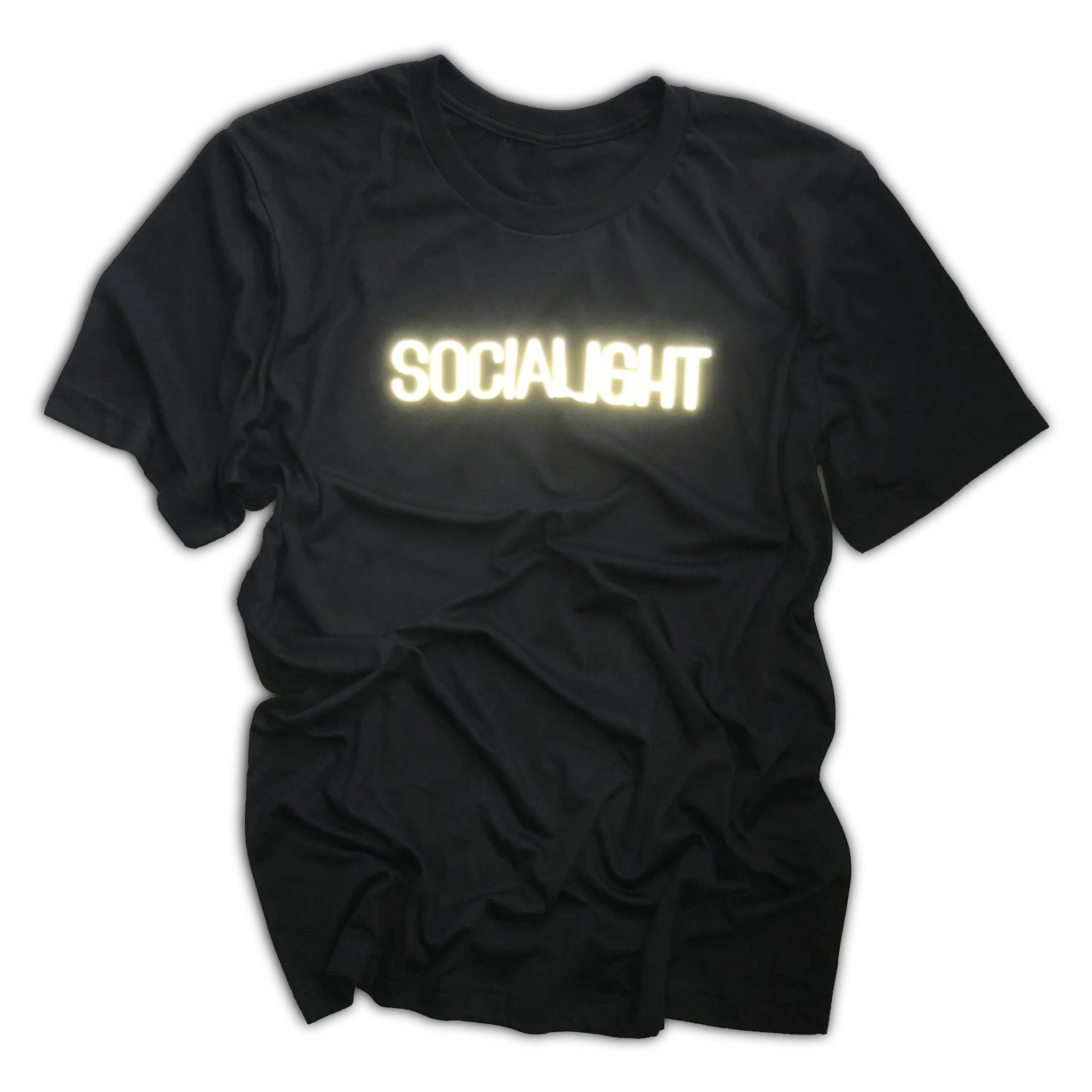 SociaLIGHT | Reflective Unisex Statement T-Shirt