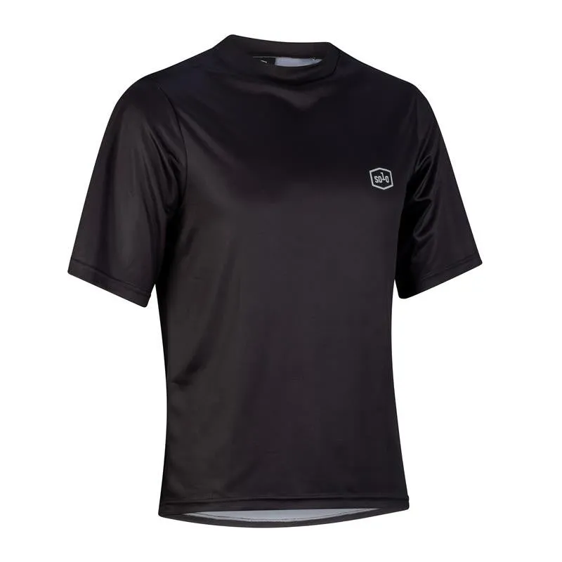 Solo Jersey Mens Core S/sl Black