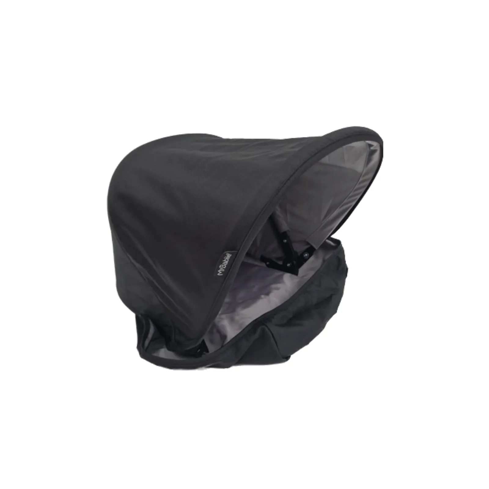Spare Parts for MB02B - My Babiie Black Lightweight Stroller MB02 - Black Shoulder Pads (Pair)