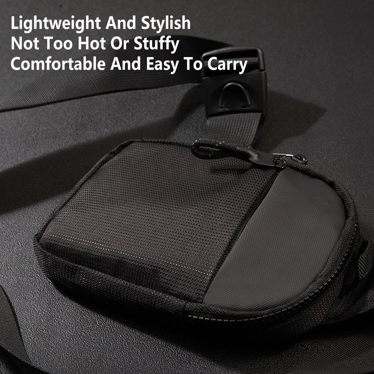 Sports Chest Bag Crossbody Backpack Mini Fashion Satchel for Outdoor Travel