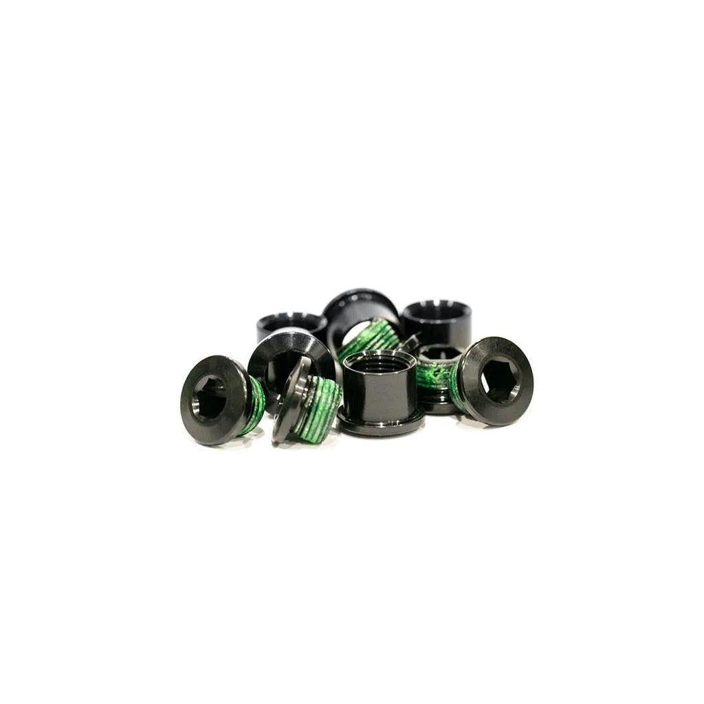 SRAM Omnium Double Chainring Bolts - Alloy - Black