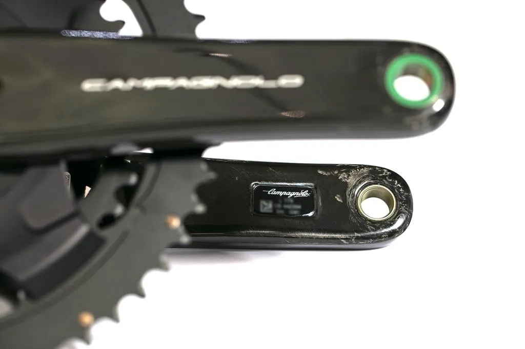 SRM PM9 Campagnolo Power Meter Bundle - 52/36 Chainrings - Rechargeable - 30mm
