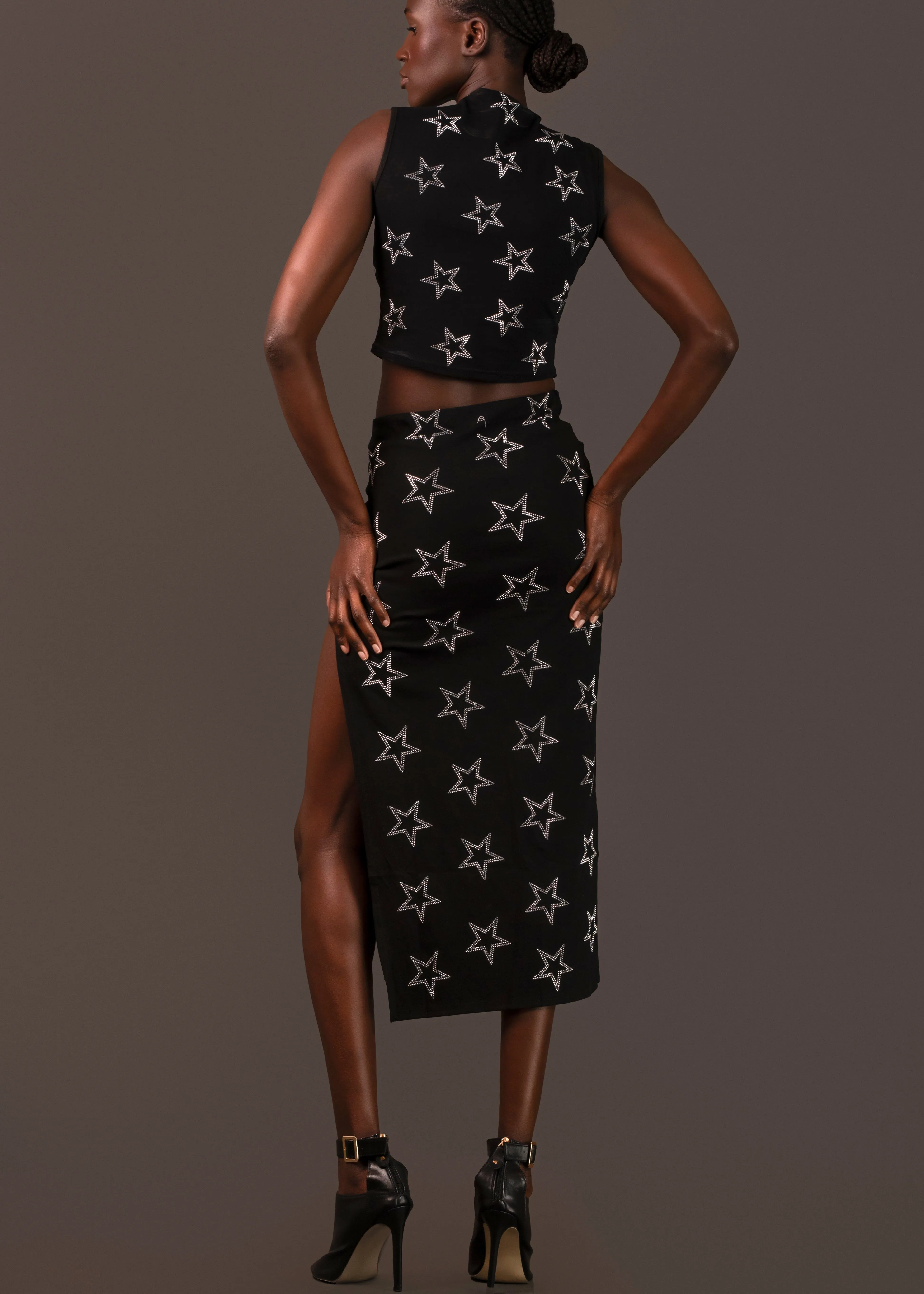 Star Studded Skirt Set