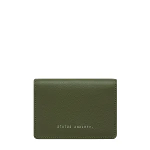 Status Anxiety II EASY DOES IT wallet - khaki