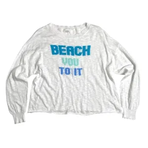 Stitchdrop “Beach You To It” Sweater Size Large