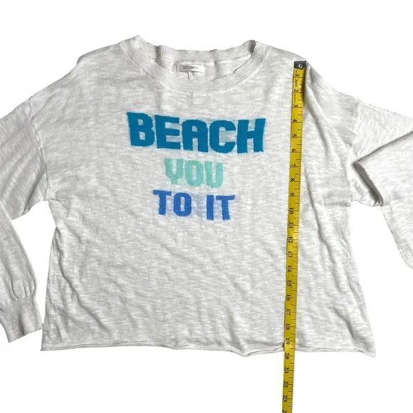 Stitchdrop “Beach You To It” Sweater Size Large