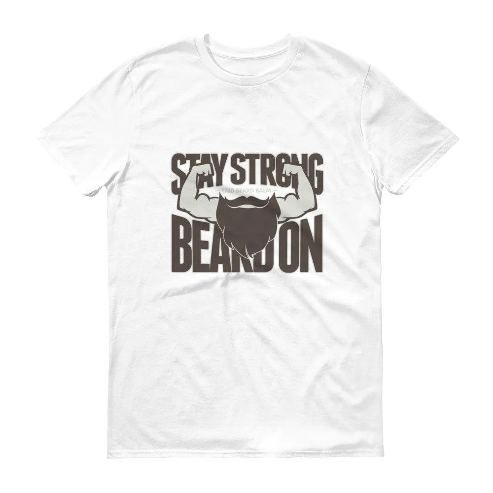 Strong Beard sleeve t-shirt