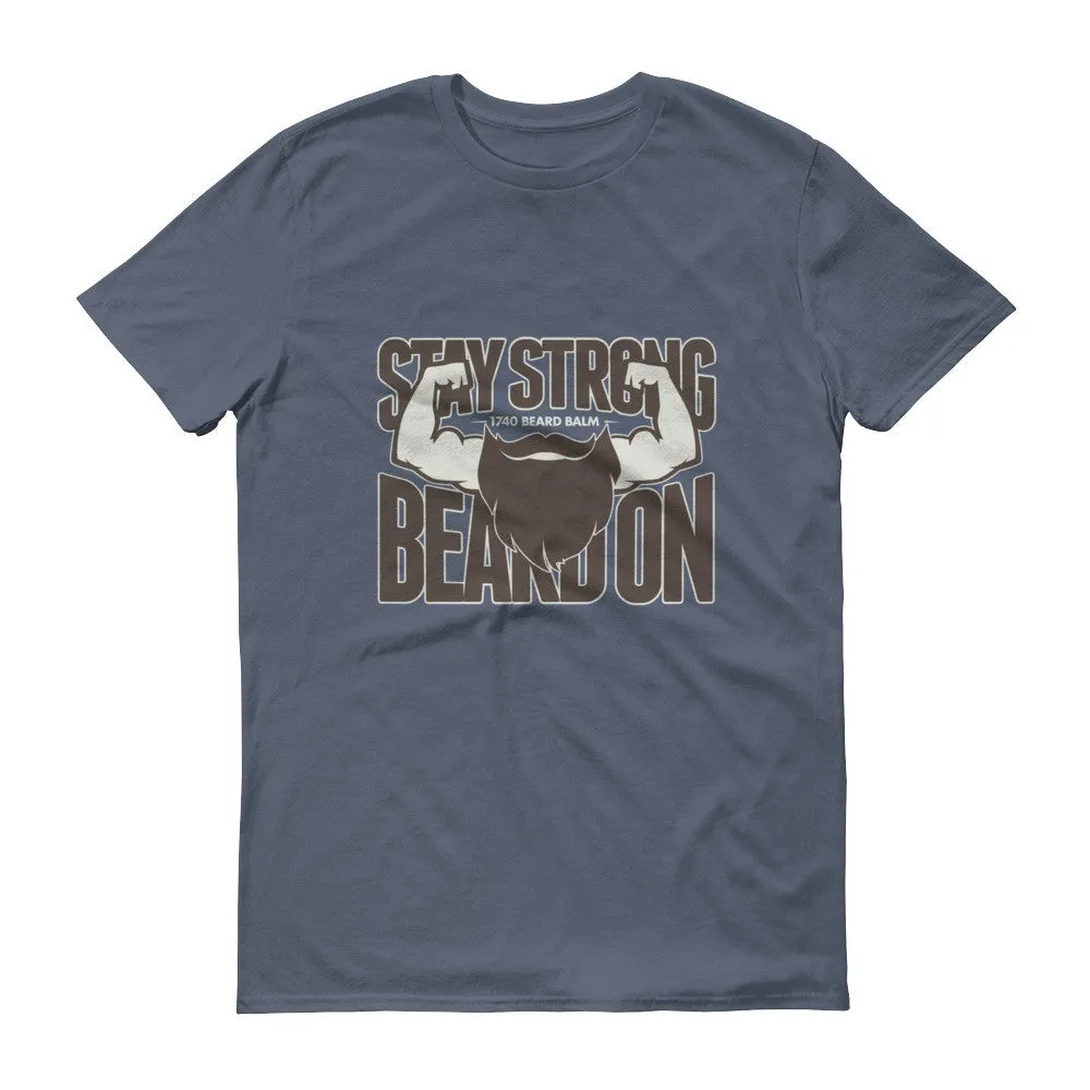 Strong Beard sleeve t-shirt