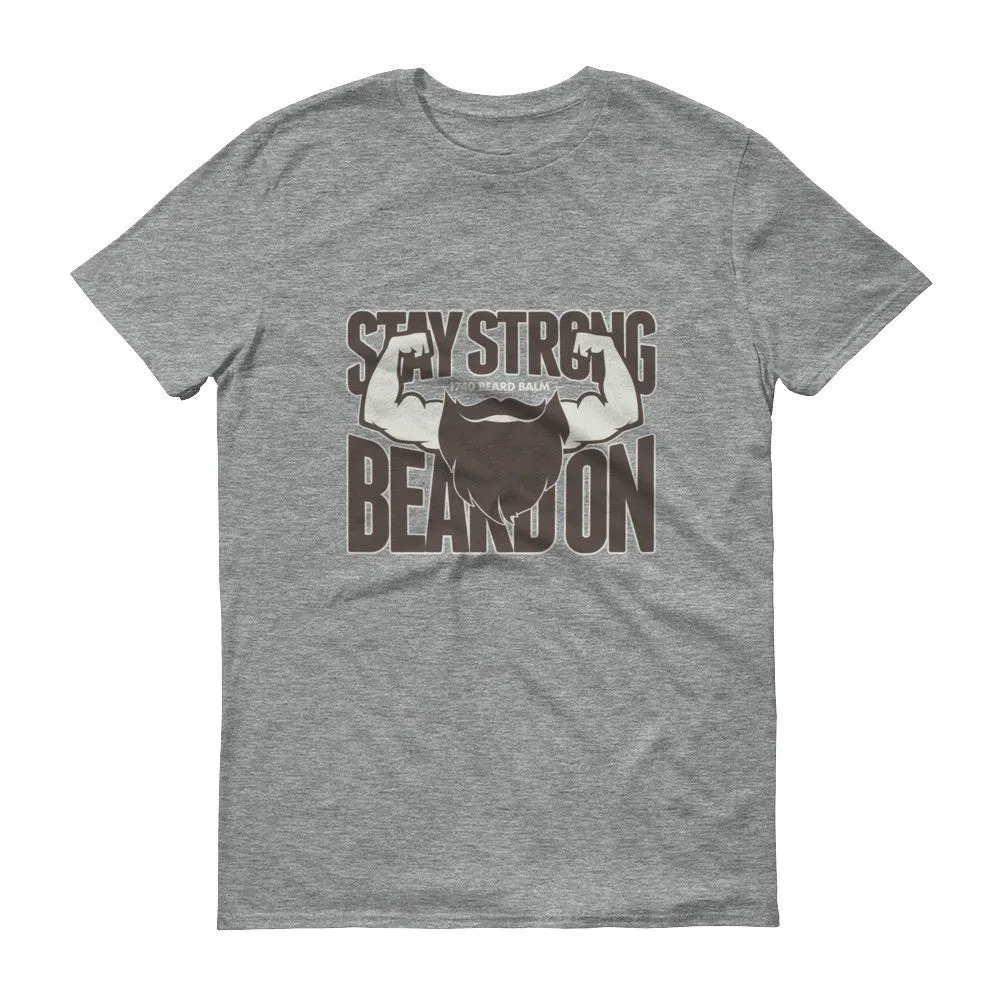 Strong Beard sleeve t-shirt