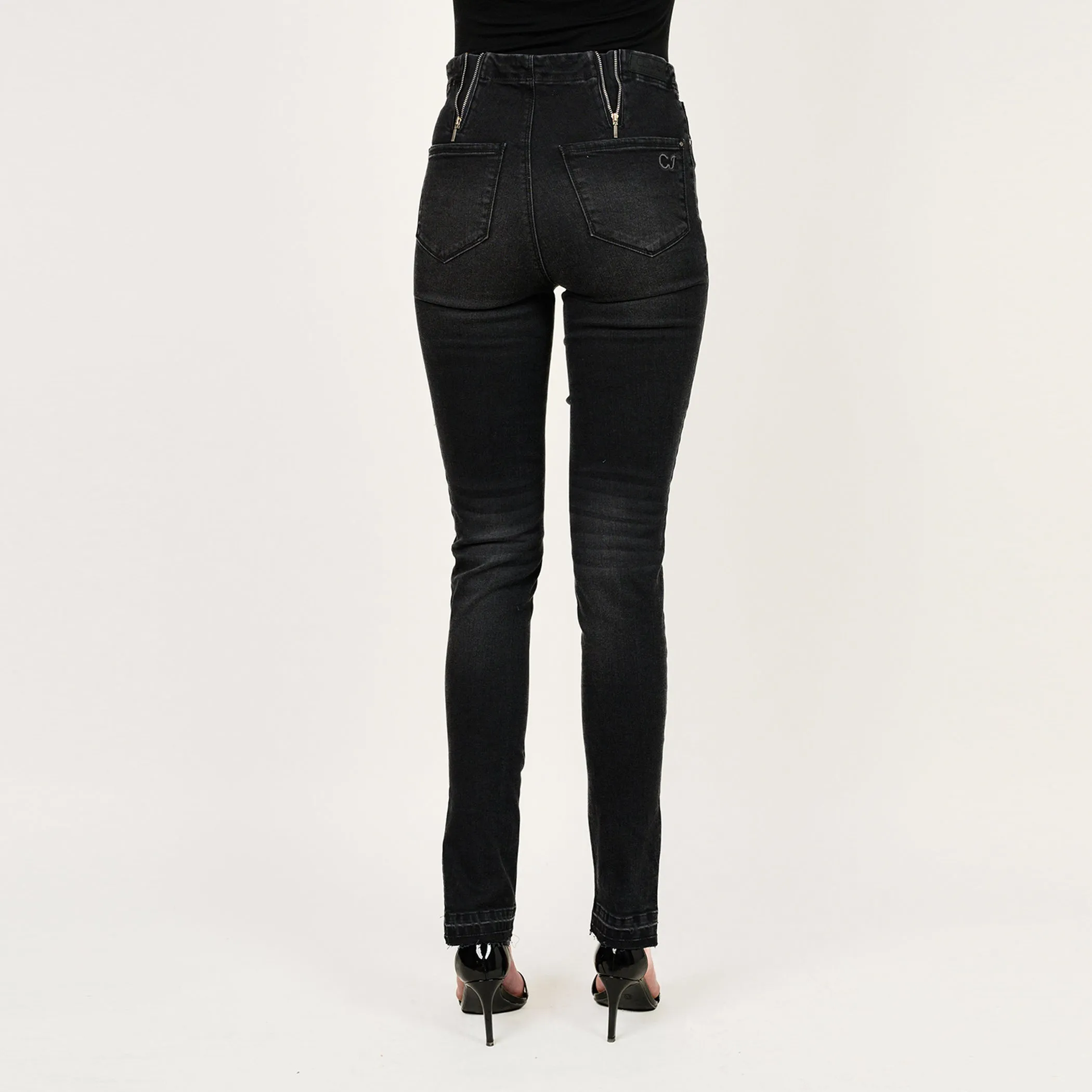 Studded Pockets Bootcut